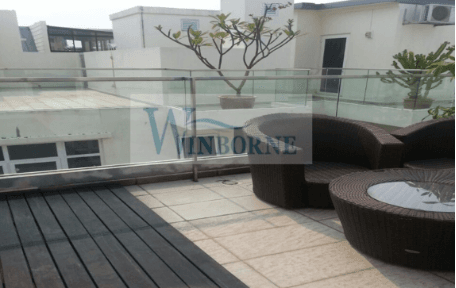 Balcony Waterproofing service in progress