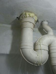 PU grouting-kitchen pipe1